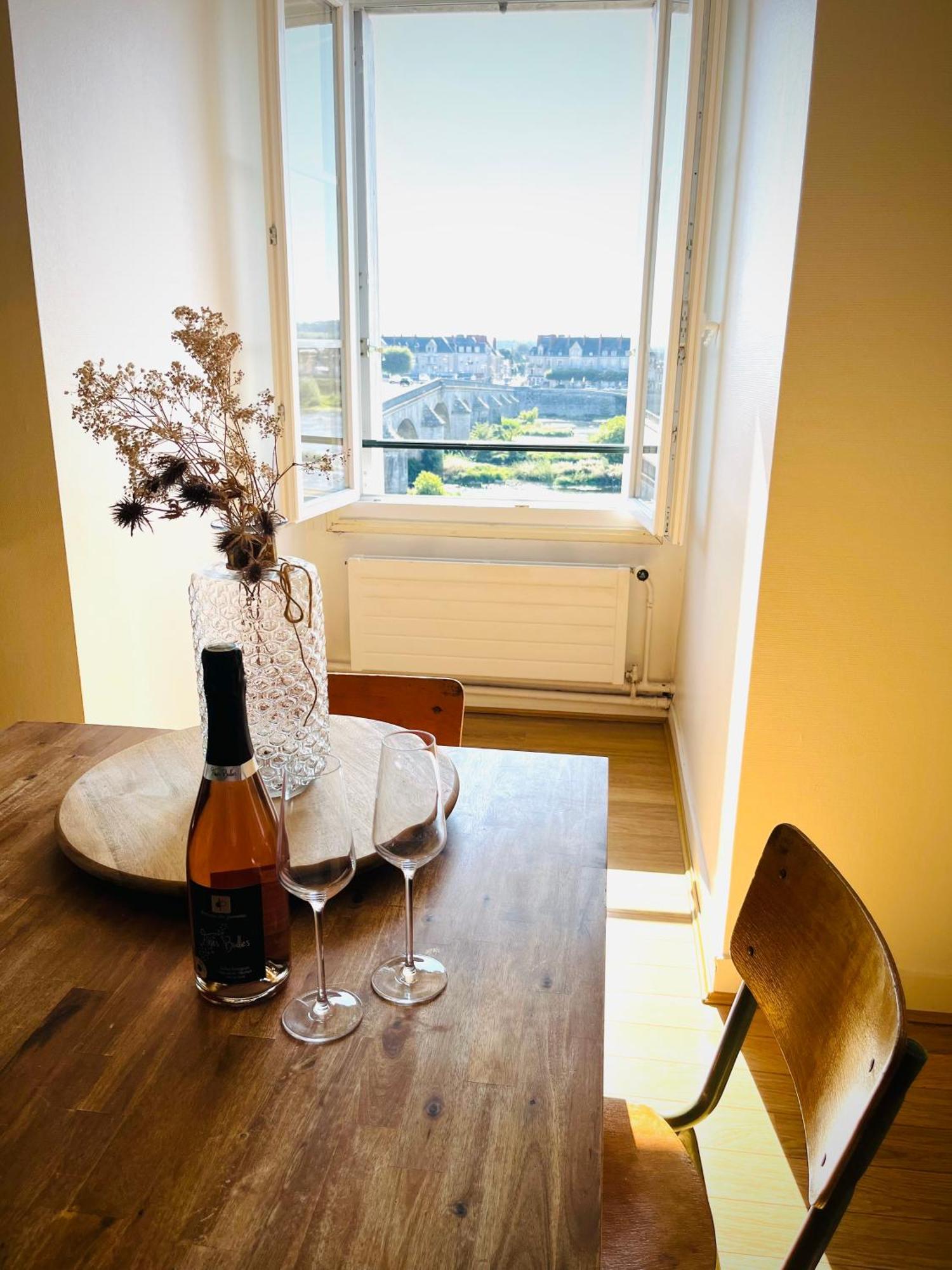 Blois, Vue Panoramique Loire Apartment Luaran gambar